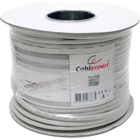 Gembird CAT5e UTP 100m 100m Cat5e U/UTP (UTP) Grijs netwerkkabel