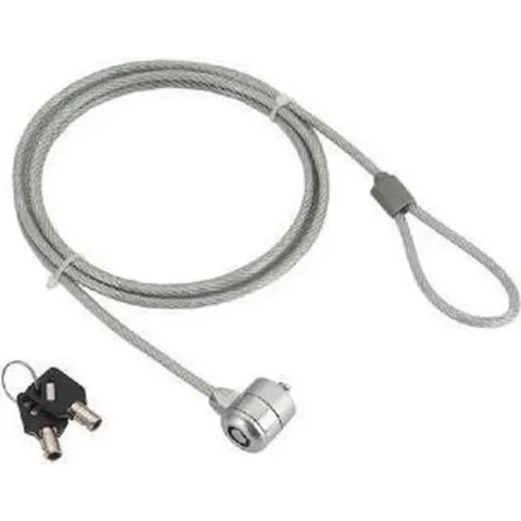 Gembird LK-K-01  - Notebook anti-diefstalkabel met slot