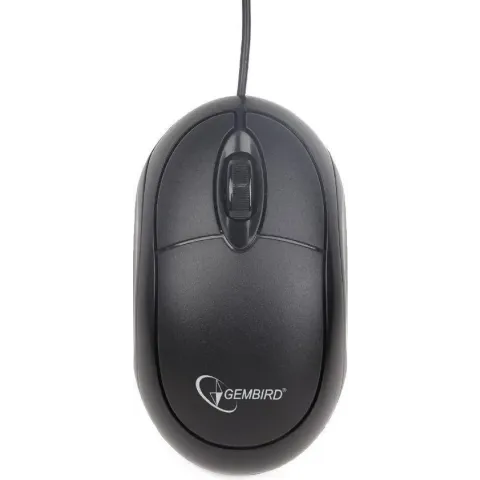 Gembird MUS-U-01 - Muis, zwart