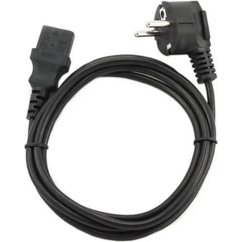 Gembird PC-186 1.8m CEE7-4 C14 stekker Zwart electriciteitssnoer
