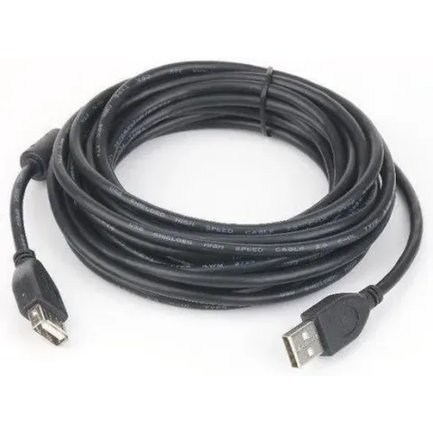 Gembird Premium Quality USB 2.0 A Plug A Socket Kabel - Ferriete Kern / 3 meter