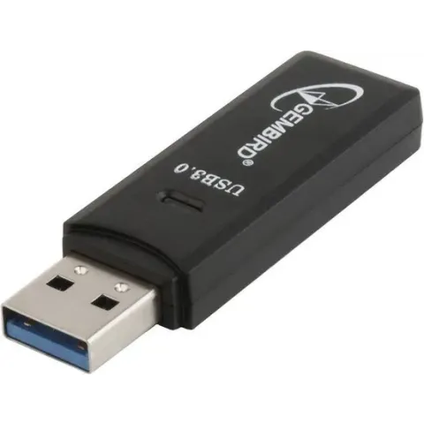 Gembird UHB-CR3-01 geheugenkaartlezer USB Zwart