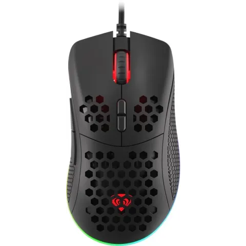 Genesis Krypton 550 lichtgewicht RGB Gaming muis met 8000 Dpi - Zwart