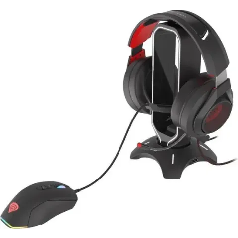 GENESIS VANAD 500 - HEADSET STAND WITH MOUSE BUNGEE