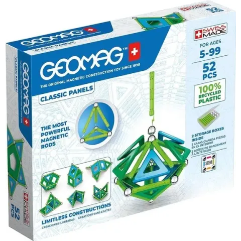 Geomag Classic Panels Green Line 52 delig