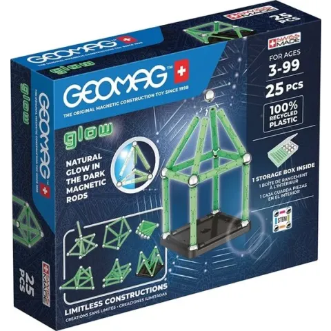 Geomag Glow Recycled 25 pcs