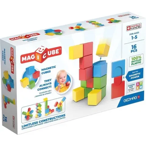 Geomag Magicube FullColor Recycled Try me 16 delig