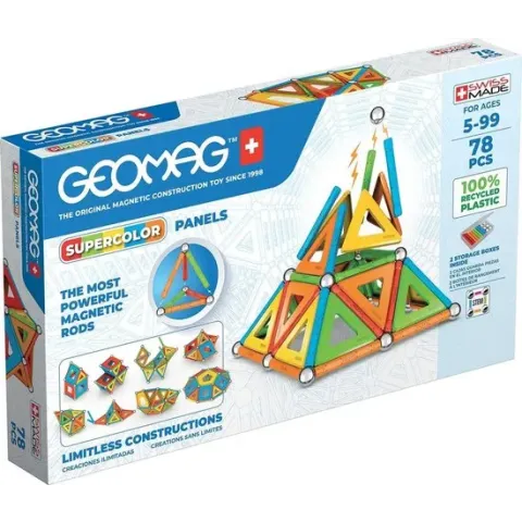 Geomag Super Color Recycled 78 pcs