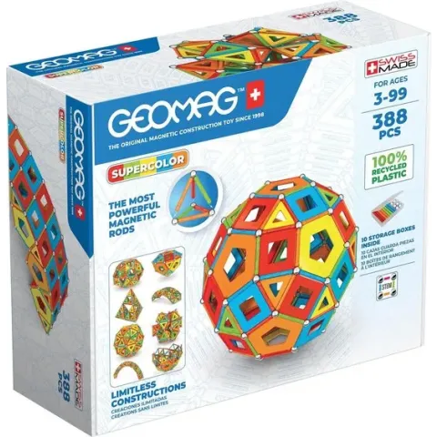 Geomag Super Color Recycled Masterbox 388 pcs