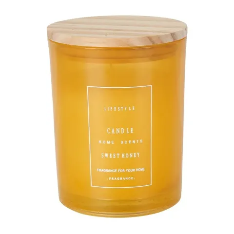 Geurkaars - sweet honey - 8x10 cm