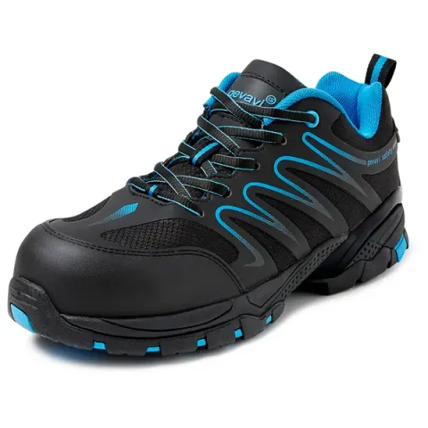 Gevavi Veiligheidsschoen Gs30 Parma S1p Zwart&Blauw - Werkschoenen - 37