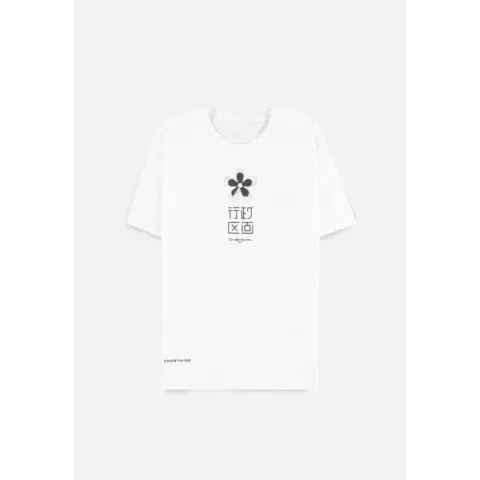 Ghostwire Tokyo Heren Tshirt -S- Sakura Artwork Wit