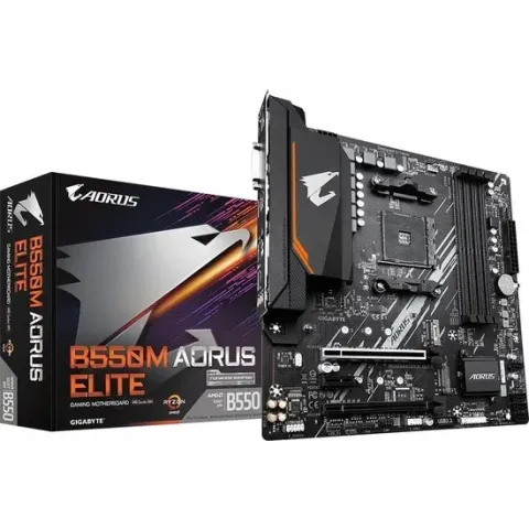 Gigabyte B550M AORUS ELITE Socket AM4 micro ATX AMD B550