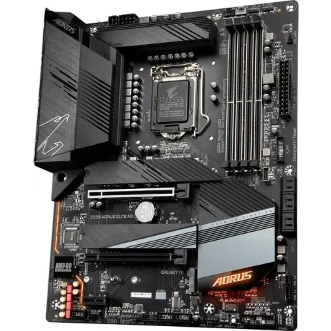 Gigabyte Z590 AORUS ELITE AX moederbord Intel Z590 Express LGA 1200 ATX