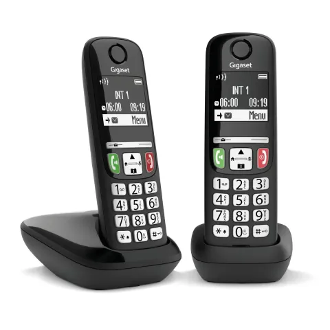 Gigaset A735 Duo Dect telefoon Zwart