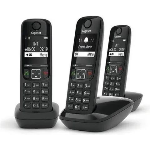 Gigaset AS690R - Trio DECT telefoon - Zwart