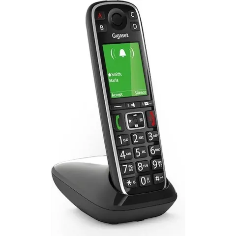 Gigaset E720 - elderly phone - black