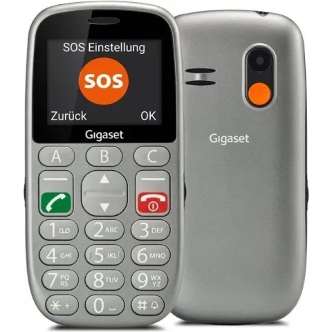 Gigaset GL390 - Met alarmfunctie - Met Oplaadstation - Grijs