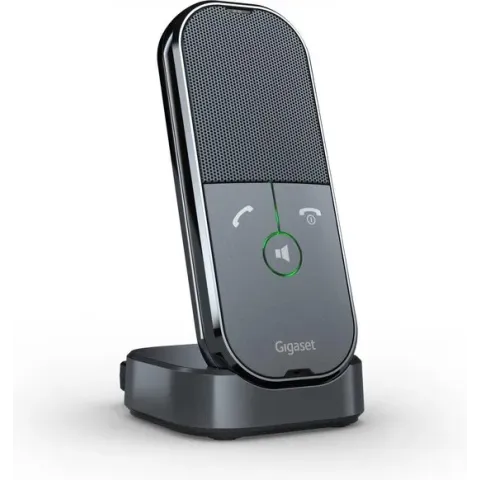 Gigaset ION IP telefoon Grijs - Handset en conferentietelefoon in 1 - Bereik tot 50 meter - Sneltoetsen en uitgerust met tal van andere handige functies