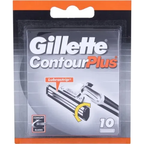 Gillette Contour Plus Scheermesjes Mannen - 10 stuks