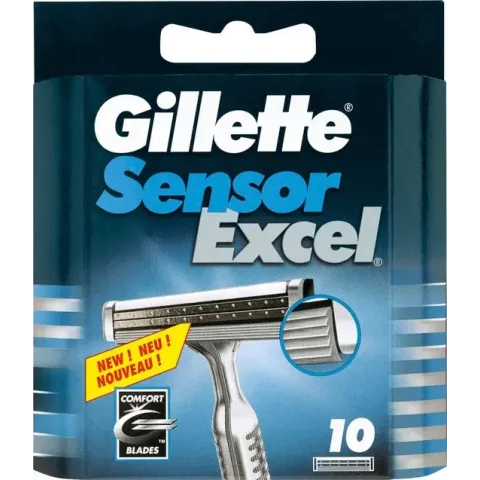 Gillette Sensor Excel - 10 stuks - Scheermesjes