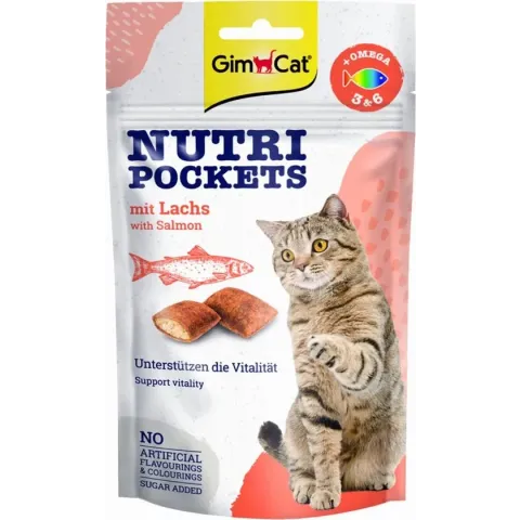 Gimcat nutri pockets zalm