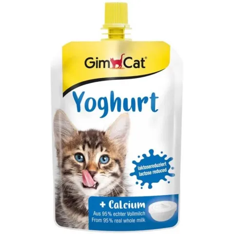 GimCat Yoghurt Pouch - Kattensnack - 150 g