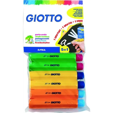 Giotto Package of 6 chalkholders