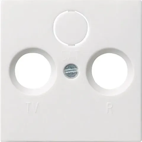 GIRA 086927 Televisie, radio Afdekking System 55, Standaard 55, E2, Event, Event Clear, Event Opaque, Esprit, ClassiX Z