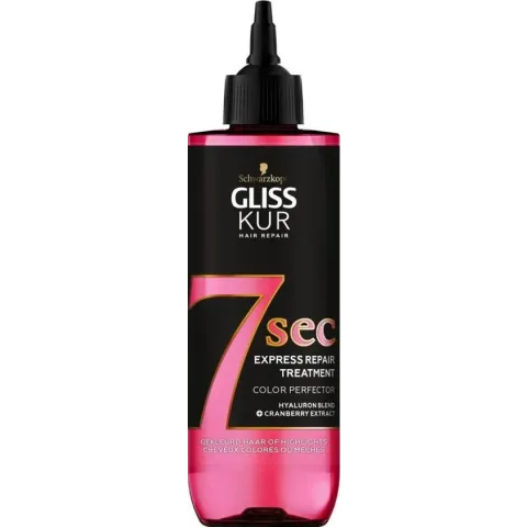 Gliss Kur 7 sec Express Repair Treatment Color Perfector 200 ml