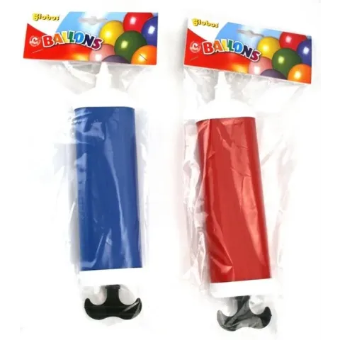 Globos Ballonpomp - Zwart en Rood - Voor het pompen van Ballonnen