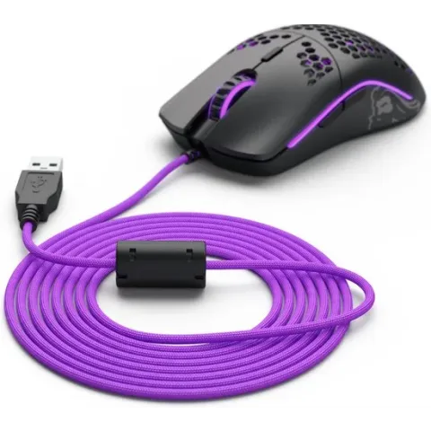 Glorious PC Gaming Race Ascended Cable V2 - Purple Reign