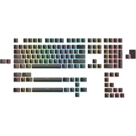 Glorious PC Gaming Race Aura Keycaps - 105 Tasten, ANSI, US-Layout