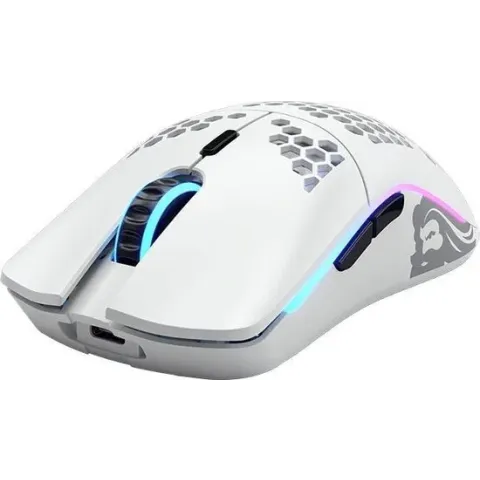 Glorious PC Gaming Race Model O muis Rechtshandig RF Wireless+USB Type-C Laser 19000 DPI