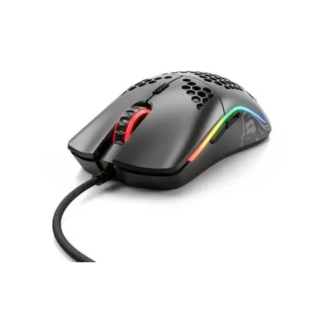 Glorious PC Gaming Race Model O- (small) - Muis - USB Type-A - Optisch - 3200 DPI - Rechtshandig - Mat Zwart