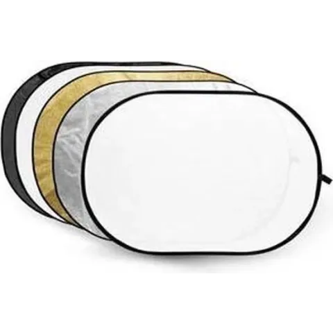 Godox reflectieschermen 5-in-1 Gold, Silver, Black, White, Translucent - 120x180cm