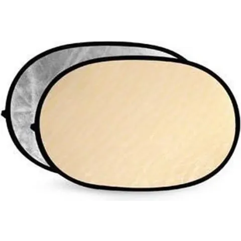 Godox Soft Gold & Silver Reflector Disc - 100x150cm