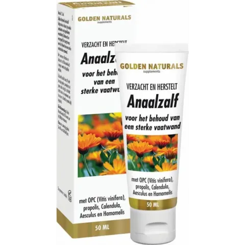 Golden Naturals Anaalzalf (50 milliliter)