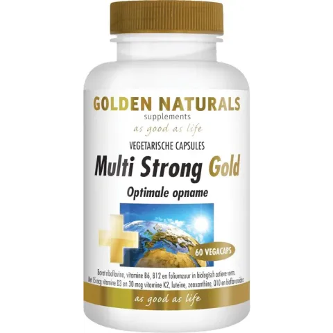 Golden Naturals Multi Strong Gold (60 vegetarische capsules)