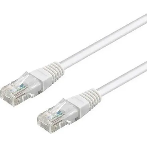 Goobay 0.5m, Cat6 STP netwerkkabel 0,5 m Wit