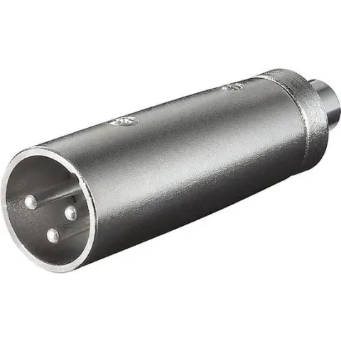 Goobay 27458 XLR RCA Zwart