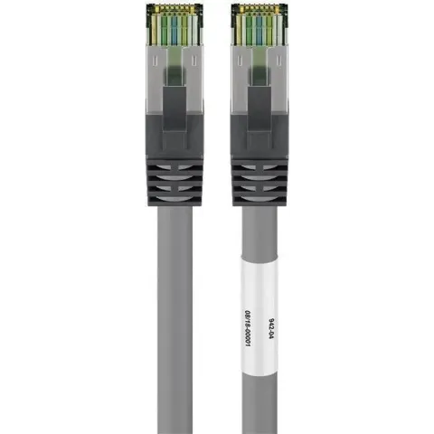 Goobay 55137 netwerkkabel 2 m Cat8.1 S/FTP (S-STP) Grijs