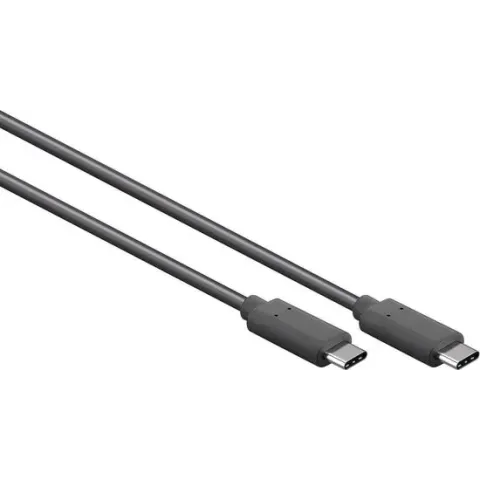Goobay 67976 USB-kabel 1 m 2.0 USB C Grijs