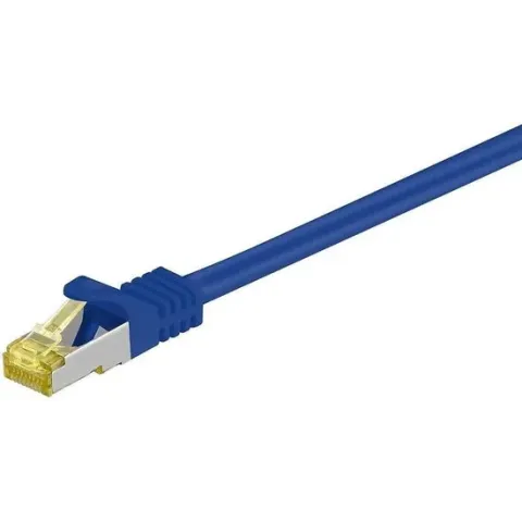 Goobay 91664 netwerkkabel 25 m Cat7 S/FTP (S-STP) Blauw