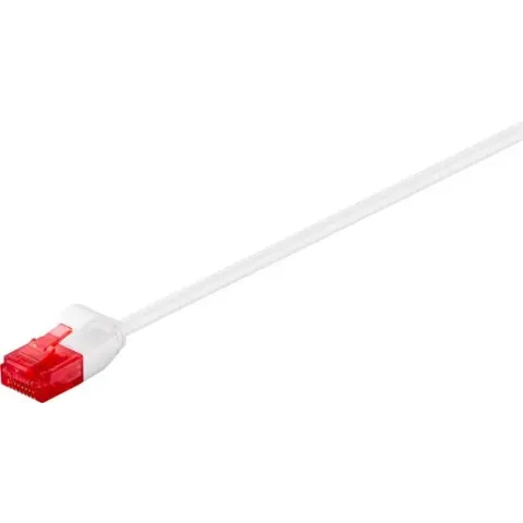 Goobay 93712 20m Cat6 U/UTP (UTP) Wit netwerkkabel