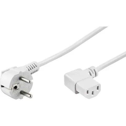 Goobay 96043 electriciteitssnoer Wit 1,5 m CEE7/7 C13 stekker