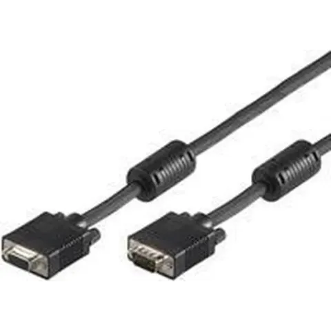 Goobay CAK SVGA XGA 500V 15M/15F 5m VGA kabel VGA (D-Sub)