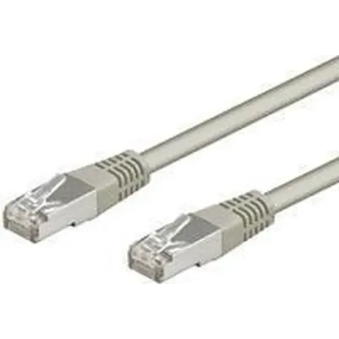 Goobay CAT 5-050 FTP Grey 0.50m Grijs 0.5m netwerkkabel