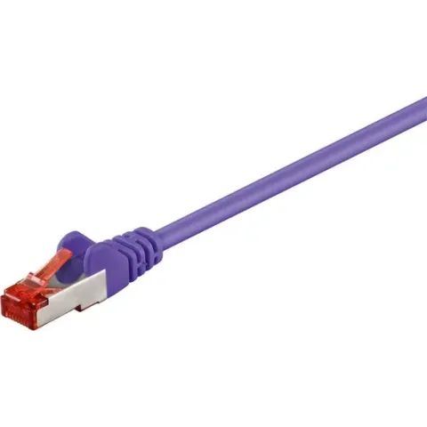 Goobay CAT 6-2000 SSTP PIMF 20.0m netwerkkabel 20 m Paars