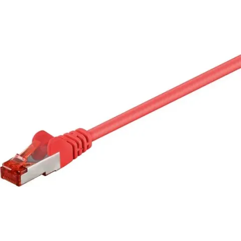 Goobay CAT 6-500 SSTP PIMF Red 5m netwerkkabel Rood